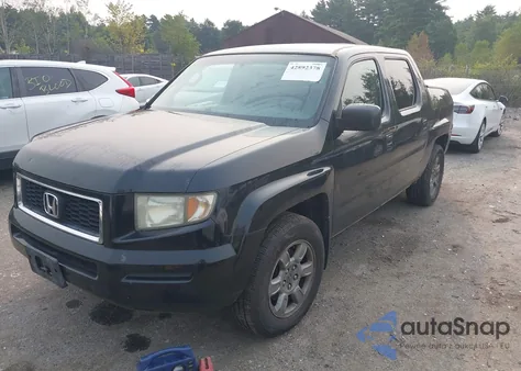 2007 Honda Ridgeline Rtx z USA, uszkodzony, nr VIN 2HJYK163X7H509793